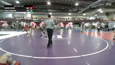 129 lbs Round 5 (12 Team) - Cole Lograno, Prime Silver vs Boden Waite, Boyertown