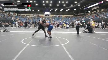 285 lbs Champ. Round 3 - Marcel Gonzalez, Pratt Community College vs Jayden Shannon, Fort Hays Tech Northwest