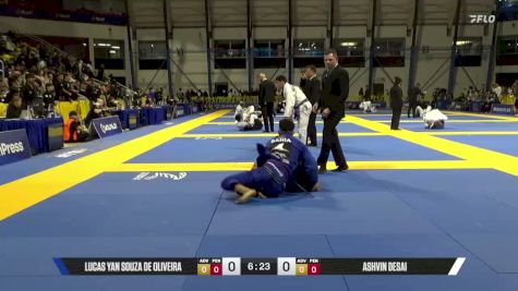 Ashvin Desai vs Lucas Yan Souza De Oliveira 2026 World Jiu-Jitsu IBJJF Championship