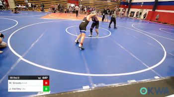 130-140 lbs Rr Rnd 2 - Mason Groves, R.A.W. vs James Hartley, Vinita Kids Wrestling