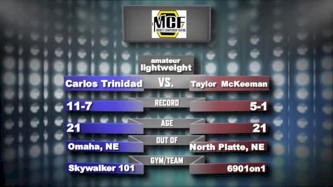 Carlos Trinidad vs. Taylor McKeeman - MCF 14 Replay