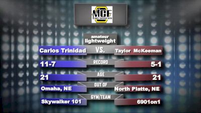 Carlos Trinidad vs. Taylor McKeeman - MCF 14 Replay
