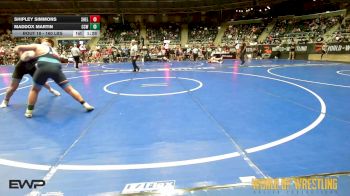 160 lbs Round Of 16 - Shipley Simmons, Shelton Wrestling Academy vs Maddox Martin, Comal County Wrestling