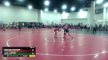 175 lbs Round 3 (16 Team) - Cristian Stephens, Indiana Goon Squad vs Cory Horner, Indy Elite