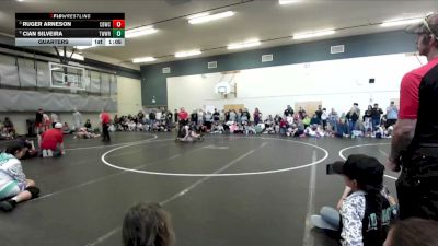 126 lbs Quarters - Ruger Arneson, Challis Blackheart Wrestling Club vs Cian Silveira, TW Wrestling