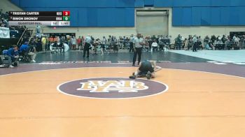 3 - 120 lbs Quarterfinal - Tristan Carter, New Kent vs Simon Dronov, Broadway