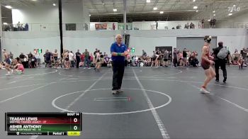 110 lbs Round 5 (6 Team) - Teagan Lewis, Whitted Trained Legacy vs Asher Anthony, Terps Northeast MS