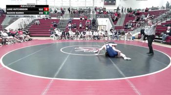 132 lbs Semis & 3rd Wb (16 Team) - Luke Hutchinson, Woodward Academy vs Mason Marks, Newnan