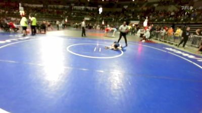 60 lbs Quarterfinal - Rocco Barone, Bitetto Trained Wrestling vs Anthony Warn, Triumph Trained