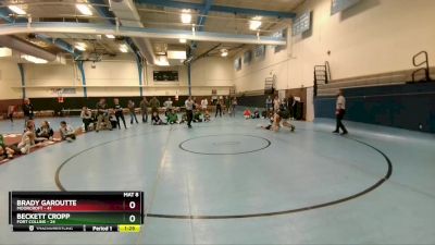 165 lbs Placement - Brady Garoutte, Moorcroft vs Beckett Cropp, Fort Collins