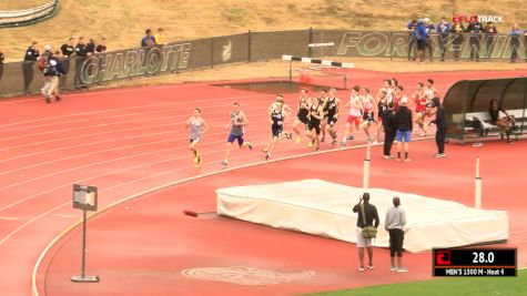 Men's 1500m, Heat 4