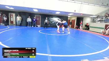 235 lbs Quarterfinal - Rebekah Garcia, Woodland vs Monica Esquivel, Southeast
