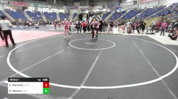 130 lbs Rr Rnd 1 - Daniel Martinez, Alamosa vs Noah Weyers, Slvwc