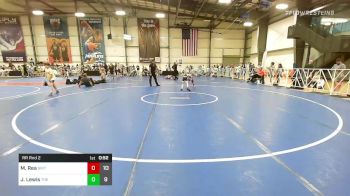 70 lbs Rr Rnd 2 - Matthew Rea, Grit Mat Club Red vs Jameson Lewis, The Wrestling Mill