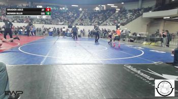 92 lbs Consi Of 32 #2 - Braden Able, Jay Junior High vs Bowen Ellis, Carl Albert