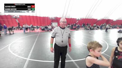 10U True Beginner - 58-60.2 Champ. Round 2 - Desiree Aniceto, Fond Du Lac Wrestling Club vs Riot Williams, Wisconsin