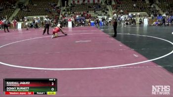 182 lbs Cons. Round 3 - Randall Jaquez, Homewood Hs vs Donny Burnett, Northridge High School
