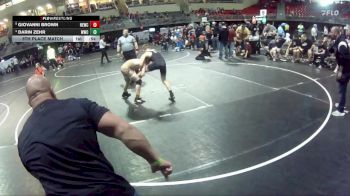 105 lbs 5th Place Match - Darin Zehr, Wrestling With Character vs Giovanni Brown, Nebraska Elite Wrestling Club