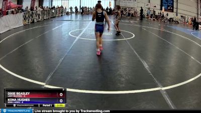 60 lbs Rd# 4- 12:45pm Friday - Kona Hughes, Iowa Ladies vs Dixie Beasley, Lady Reapers