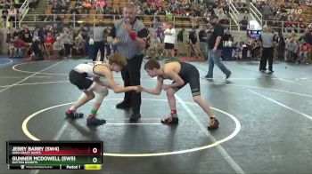 100 lbs Cons. Round 3 - Jerry Barry (sw4), Ohio Crazy Goats vs Gunner McDowell (sw5), Dayton Bandits