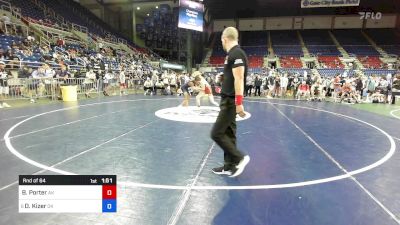 144 lbs Rnd Of 64 - Bohdan Porter, AK vs Dimitri Kizer, OK