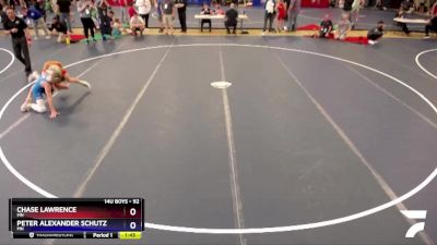 92 lbs Semifinal - Chase Lawrence, MN vs Peter Alexander Schutz, MN