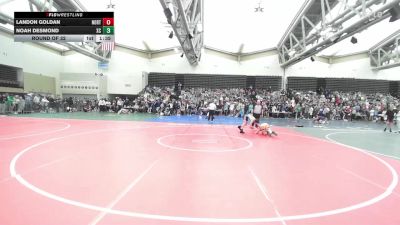 96-I lbs Round Of 32 - Landon Goldan, North Hunterdon vs Noah Desmond, X-Calibur