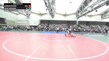 96-I lbs Round Of 32 - Landon Goldan, North Hunterdon vs Noah Desmond, X-Calibur