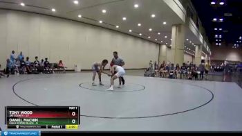 138 lbs Round 5 (10 Team) - Tony Wood, Jay County vs Daniel Machin, Eagle Empire Black