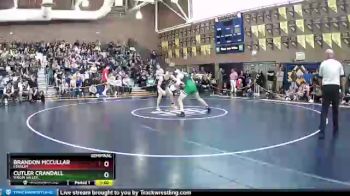 170 lbs Semifinal - Brandon McCullar, Fernley vs Cutler Crandall, Virgin Valley.