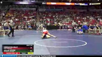 1 lbs Cons. Round 1 - Creighton Kelly, West Hancock vs Nolan Moore, Riverside, Oakland