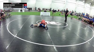 95 lbs Heather Weaver, Oklahoma vs Avery Riley, Ohio