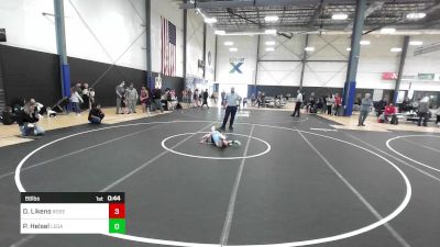 69 lbs Consi Of 8 #1 - Dalton Likens, Roseburg Mat Club vs Penelope Helsel, Legacy Elite