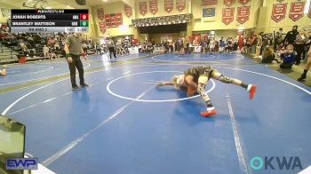 100 lbs Rr Rnd 2 - Jonah Roberts, HURRICANE WRESTLING ACADEMY vs Brantley Mattison, Raw Wrestling Club