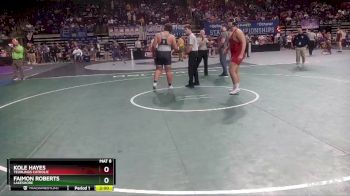 D 2 285 lbs Quarterfinal - Kole Hayes, Teurlings Catholic vs Faimon Roberts, Lakeshore