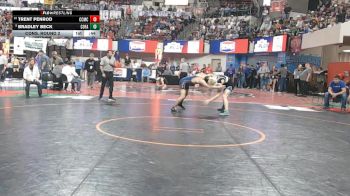 A - 132 lbs Cons. Round 2 - Trent Penrod, Custer Co. (Miles City) vs Bradley Beck, Columbia Falls