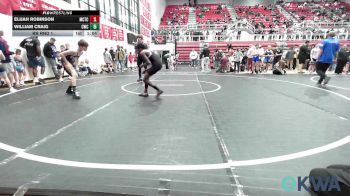 92 lbs Rr Rnd 1 - Elijah Robinson, Murray County Takedown Club vs William Craig, Cowboy Wrestling Club