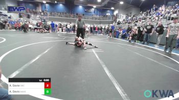 49 lbs Semifinal - Achilles Davie, Salina Wrestling Club vs Aksel Davis, Wagoner Takedown Club