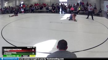 27 lbs Cons. Round 1 - Lyncoln Pohl, GI Grapplers vs Hendryx Engstrom, Lakeview