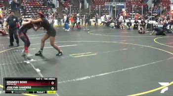130 lbs 3rd Place Match - Kennedy Boxx, Fenton WC vs Joslynn Sanders, Martin Mean Machine
