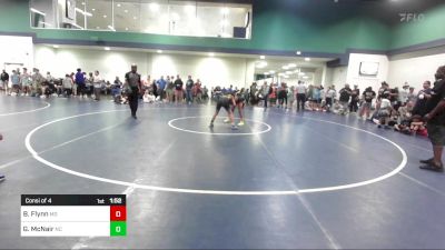 95 lbs Consi Of 4 - Brian Flynn, MD vs Griffin McNair, NC