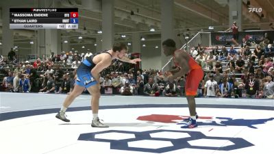 97 lbs Quarters - Massoma Endene, Burg Training Center vs Ethan Laird, DMV RTC