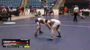 133 lbs Cons. Round 3 - 8 Keshawn Laws, Cumberland vs Jordan Martinez, Texas Wesleyan