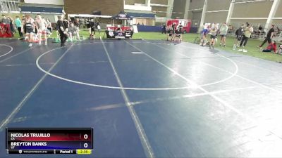 126 lbs Cons. Round 3 - Nicolas Trujillo, CA vs Breyton Banks, UT