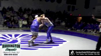 285 lbs Franklyn Calle, Caldwell vs Trevor Greenwood, Kittatinny Regional Jr/Sr