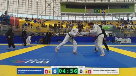 FREDERICO PINTO CESAR DE ALMEIDA vs LUCAS DE MENEZES CALABRIA 2026 FPJJ Circuito Paulista GI Etapa 3