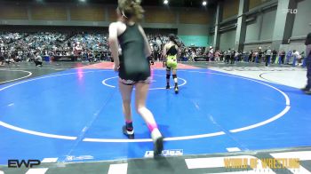 110 lbs Semifinal - Ariana Arias, Wright Wrestling Academy vs Ella Van Conett, EGWA