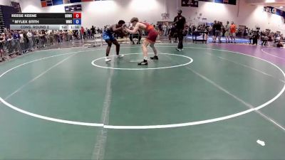 150 lbs Cons. Round 2 - Reese Keene, Dulles South Wrestling Club vs Mylex Stith, Warmupgang Wrestling Club
