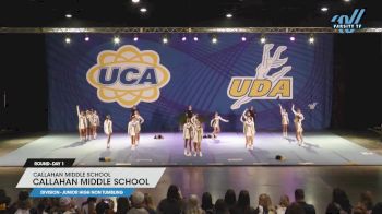 Callahan Middle School - Callahan Middle School [2023 Junior High Non Tumbling Day 1] 2023 UCA Florida Regional