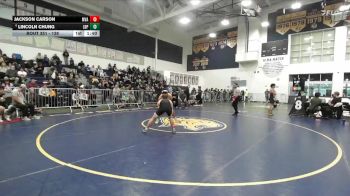 138 lbs Champ. Round 2 - Jackson Carson, Murrieta Valley vs Lincoln Chung, Long Beach Poly